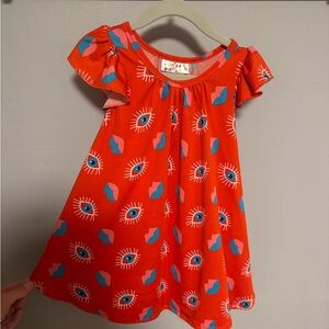 2T Dot Dot Smile Eye Love Your Empire Dress